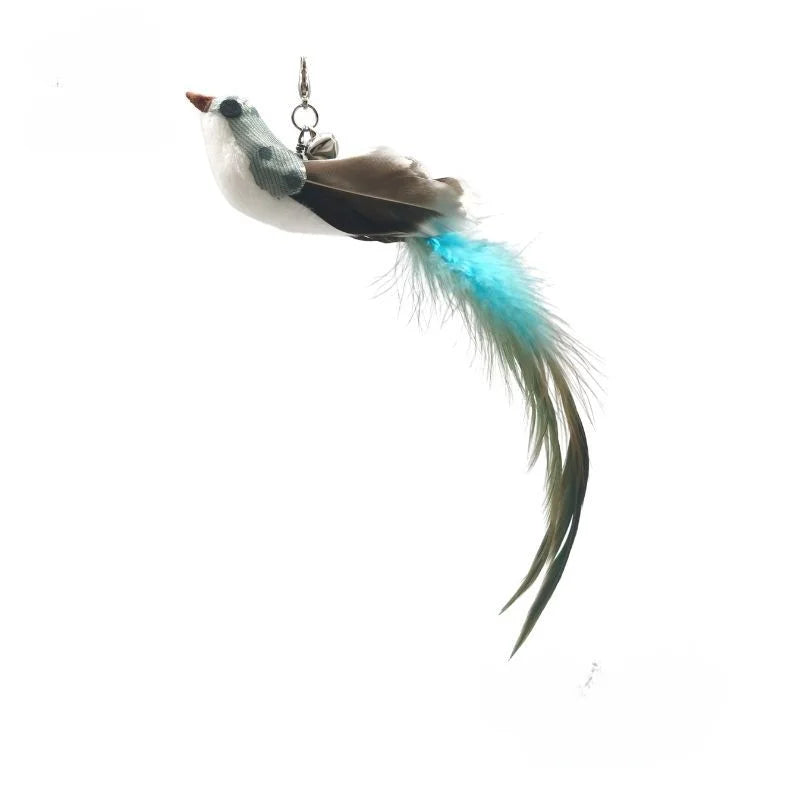 Handfree Feather Cat Wand – Interactive Hunting & Exercise Toy