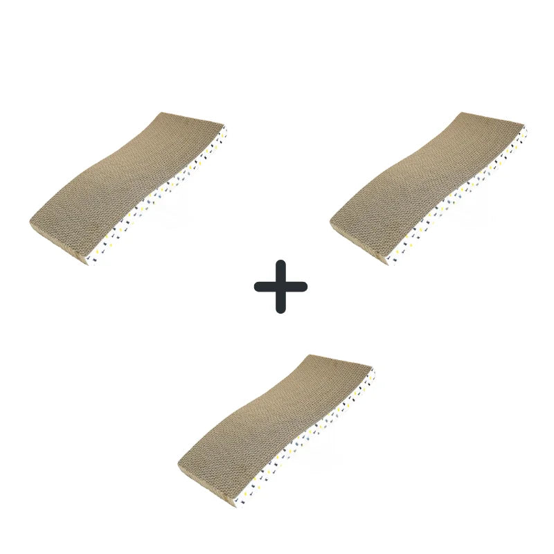 Cat Scratching Board – Cardboard Mat with Catnip