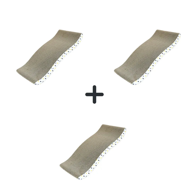 Cat Scratching Board – Cardboard Mat with Catnip