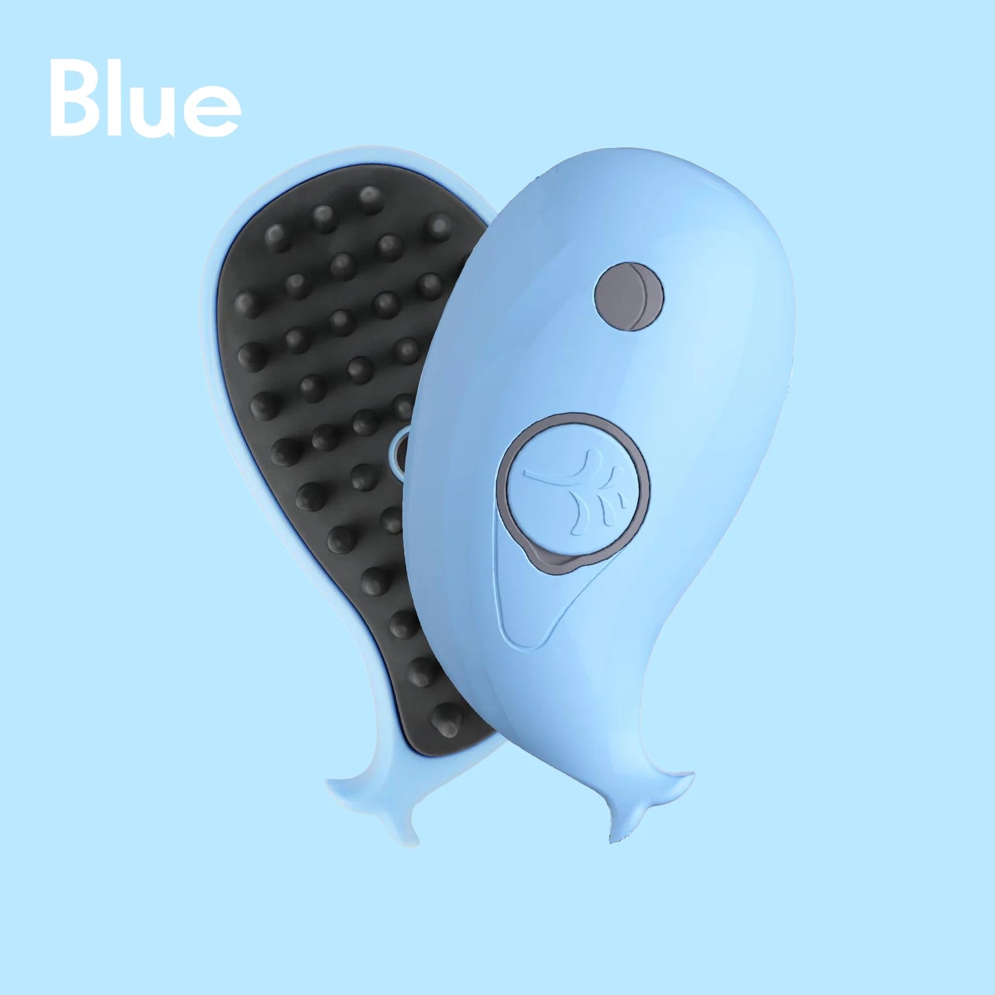 Cat & Dog Grooming Comb 3 in 1 Electric Spray Cat Hair Brushes for Massage Pet Grooming Comb Cat Steam Brush Cute Whale Shape