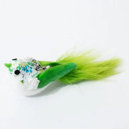 Handfree Feather Cat Wand – Interactive Hunting & Exercise Toy