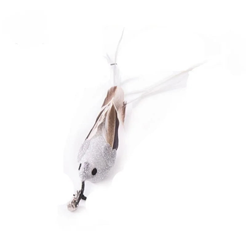 Handfree Feather Cat Wand – Interactive Hunting & Exercise Toy