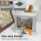 Bingopaw Stainless Steel Cat Litter Box – Front Entry & Top Exit Design
