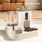 Automatic Gravity Pet Feeder & Water Dispenser Set – Hassle-Free Feeding