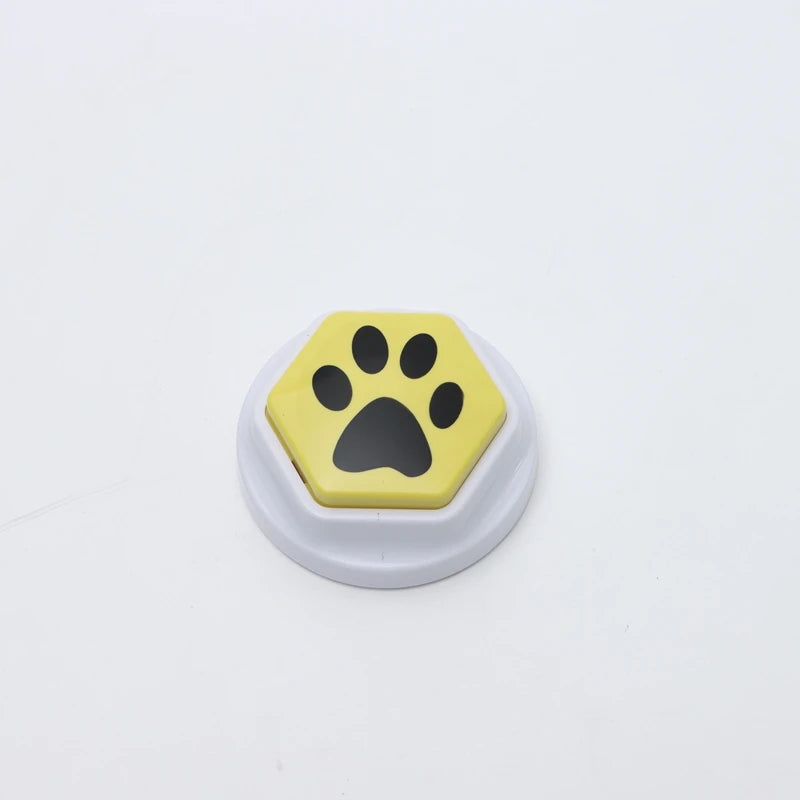Interactive Dog Squeak Toy – Recordable Talking Buttons for Dogs