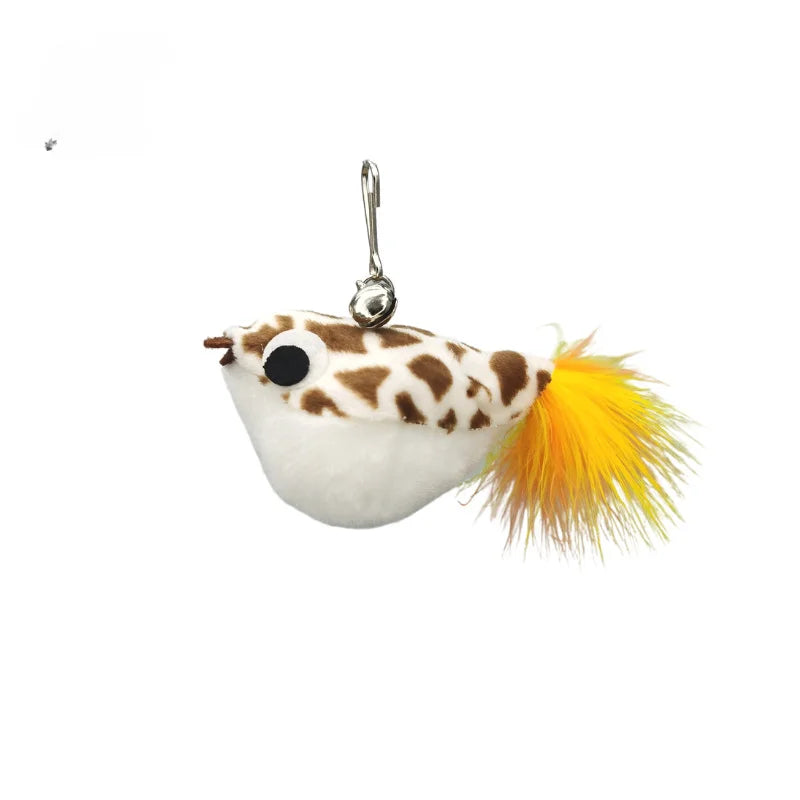 Handfree Feather Cat Wand – Interactive Hunting & Exercise Toy