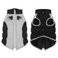 XL-6XL Zipper Dog Winter Warm Dog Coat Jacket Reflective Fleece Dog Cold Weather Vest with Leash D Rings for Medium Large Dogs