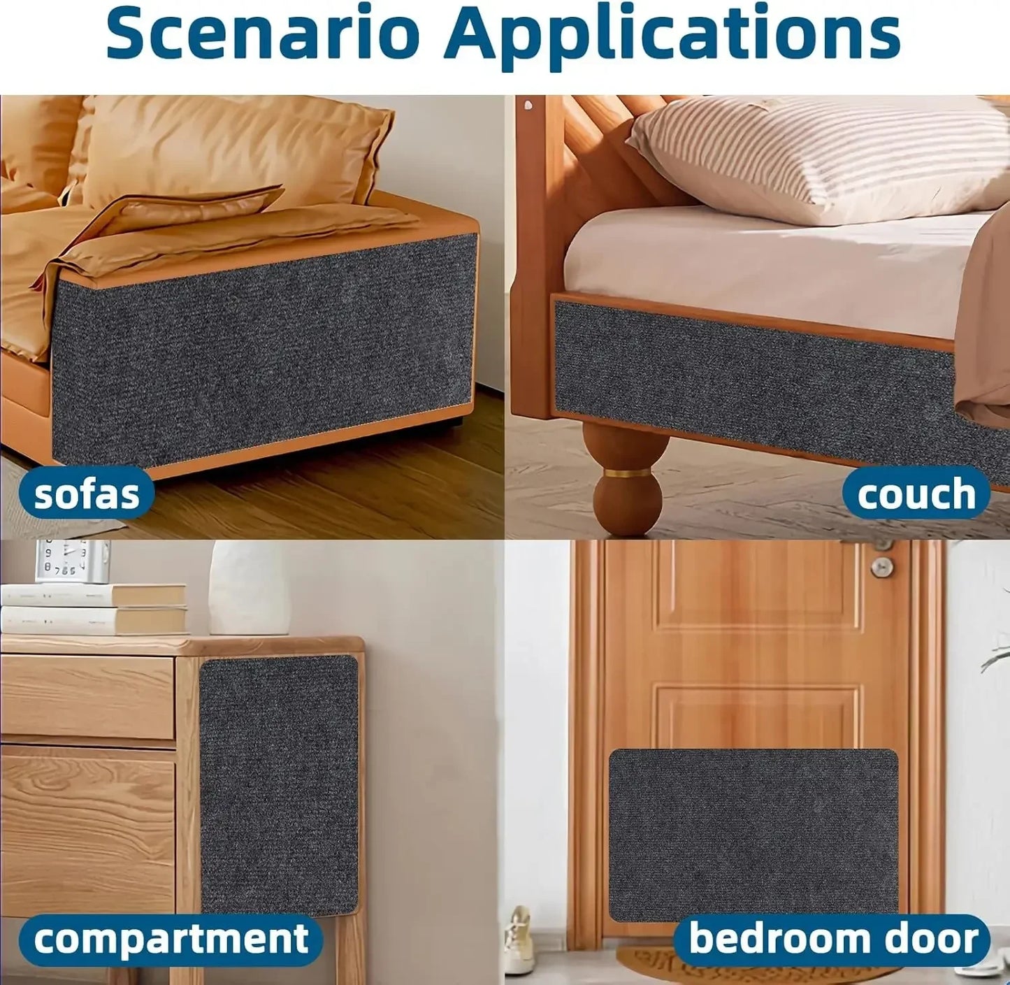 7 Colors Cat Scratcher – Sofa Protector & DIY Scratch Mat