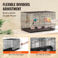 SucceBuy 30in Flight Bird Cage – Stackable & Travel-Ready