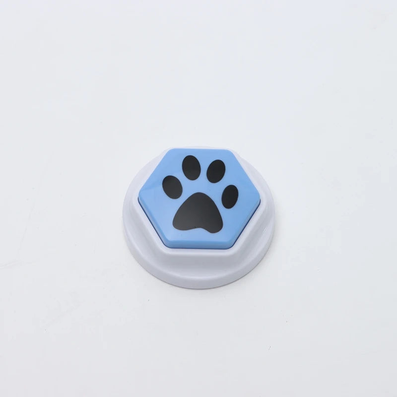 Interactive Dog Squeak Toy – Recordable Talking Buttons for Dogs