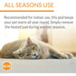 K&H Thermo-Kitty Mod Dream Pod – Heated Cat Cave Bed for Large Cats