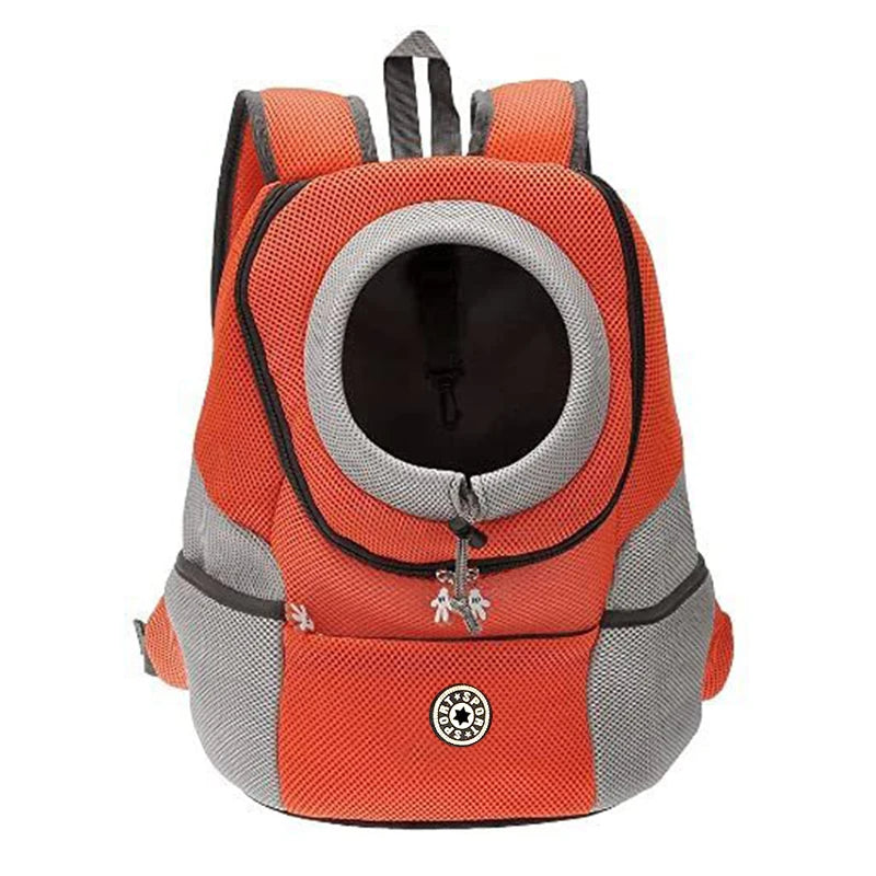 Double Shoulder Outdoor Pet Carrier Bag – Comfortable Travel for Dogs