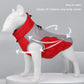 XL-6XL Zipper Dog Winter Warm Dog Coat Jacket Reflective Fleece Dog Cold Weather Vest with Leash D Rings for Medium Large Dogs