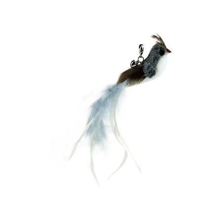Handfree Feather Cat Wand – Interactive Hunting & Exercise Toy