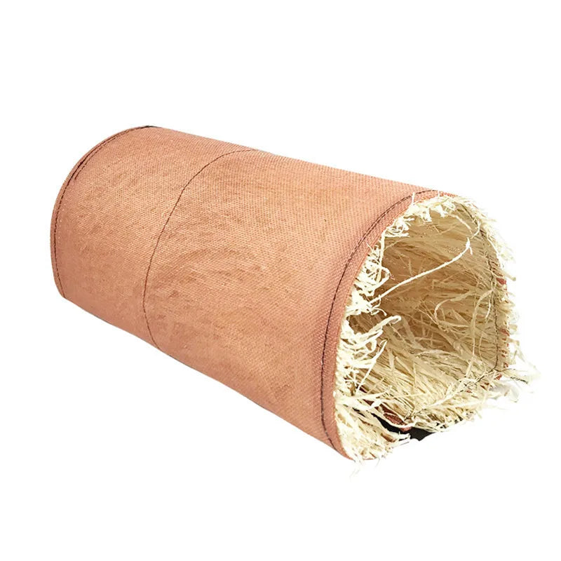 Rabbit Hideaway Toy – Grass Straw Adventure Tunnel
