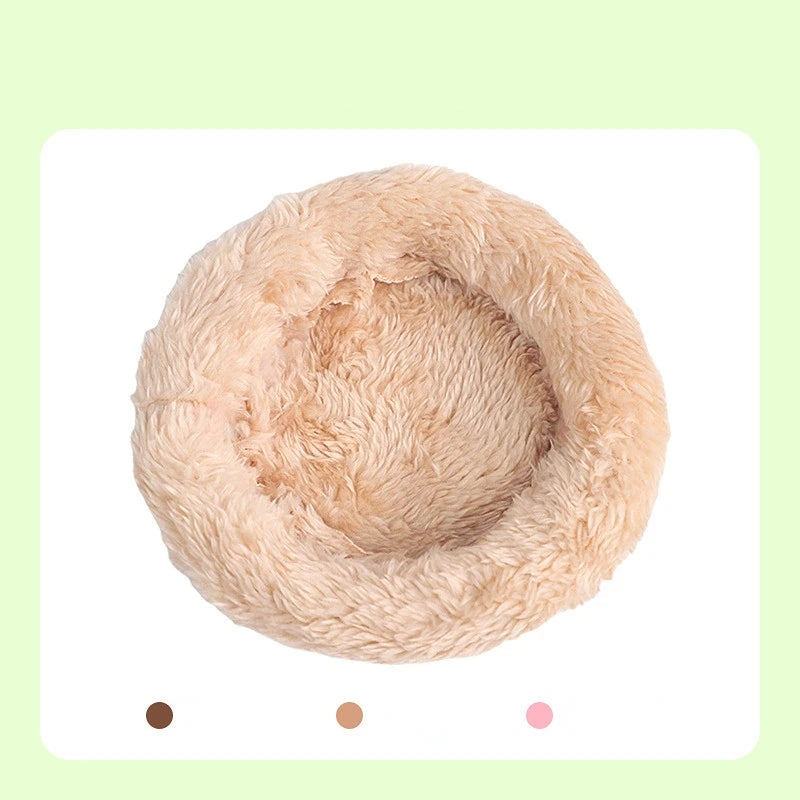 Coconut Hideaway – Natural Wooden House for Small Pets