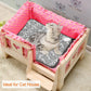 Dog Heated Mat Pet Temperature Adjustable Dog Heating Pad Waterproof Electric Heating Pad Timer Dog Sleeping Supply Waterproof