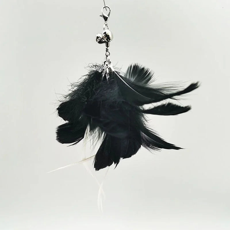 Handfree Feather Cat Wand – Interactive Hunting & Exercise Toy