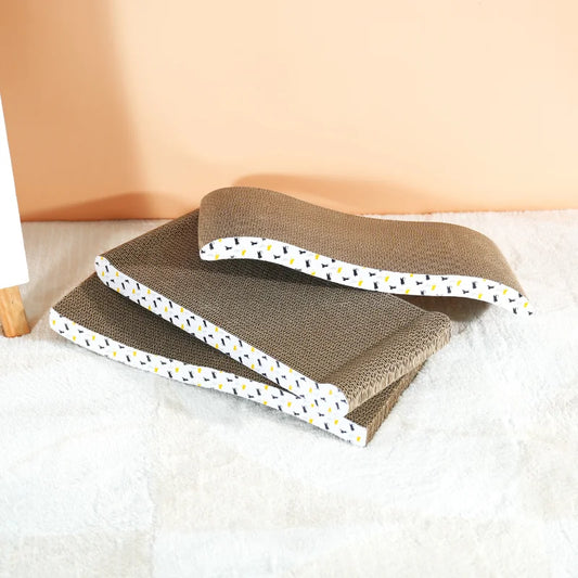 Cat Scratching Board – Cardboard Mat with Catnip