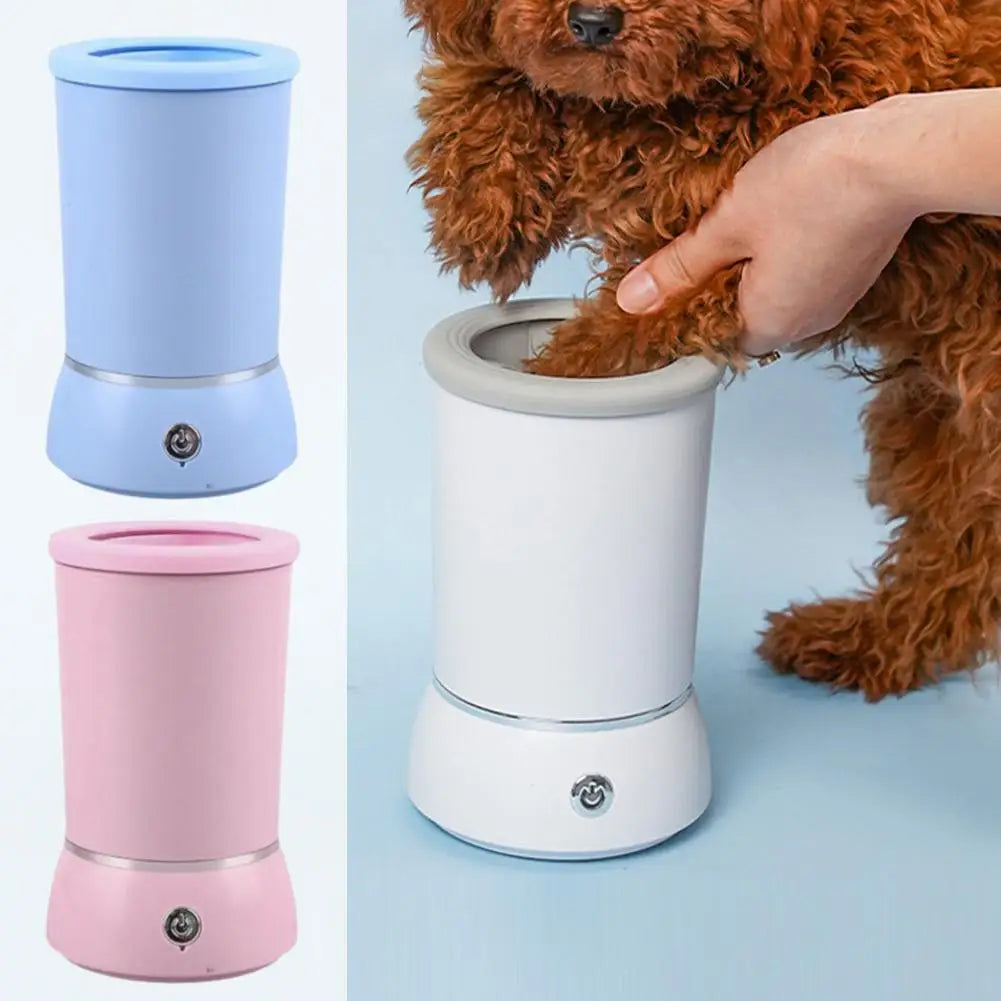 Automatic Pet Paw Cleaner – Quick & Gentle Foot Washer for Dogs