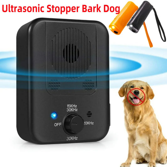 Ultrasonic Dog Bark Stopper – Automatic Anti-Bark & Training Device