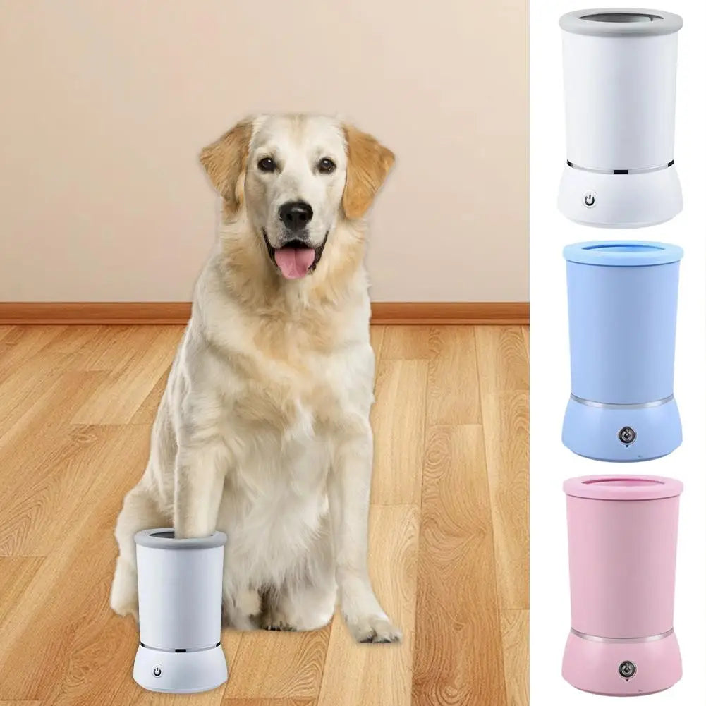 Automatic Pet Paw Cleaner – Quick & Gentle Foot Washer for Dogs