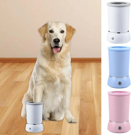 Automatic Pet Paw Cleaner – Quick & Gentle Foot Washer for Dogs