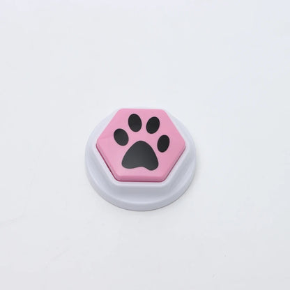 Interactive Dog Squeak Toy – Recordable Talking Buttons for Dogs