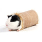 Rabbit Hideaway Toy – Grass Straw Adventure Tunnel