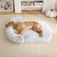 Orthopedic Waterproof and Washable Dog Couch, Egg Foam Pet Bed with Removable Bottom and Nonskid Bottom