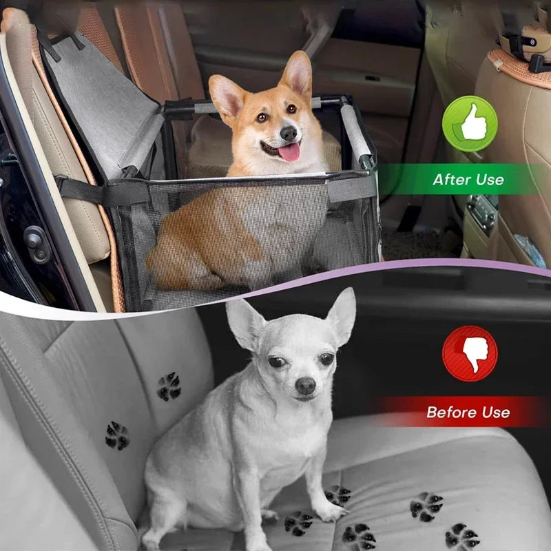 Waterproof Travel Pet Car Seat Bag – Durable & Comfortable