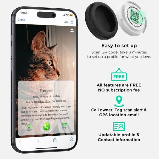GPS Tracker Cat Collar – Smart Safety & Location Tracking