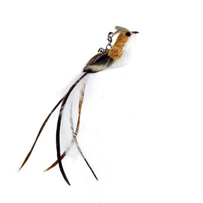 Handfree Feather Cat Wand – Interactive Hunting & Exercise Toy