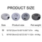 Felt Donut Cat Bed – Warm Hideaway & Interactive Tunnel for Cats
