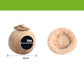 Coconut Hideaway – Natural Wooden House for Small Pets