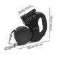 3in1 Double Head Automatic retractable Dog leash Flashlight Poop Bag Dispenser Reflective Pet Cat Extendable Puppy Traction Rope