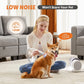 Powerful Pet Grooming Vacuum 10kPa Suction Hair Removal Kit Ultra Quiet 65dB 2.5L Dust Bin 8 Comb Attachments