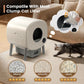 Extra-Large Automatic Self-Cleaning Litter Box – Smart, Hygienic, and Odor-Free