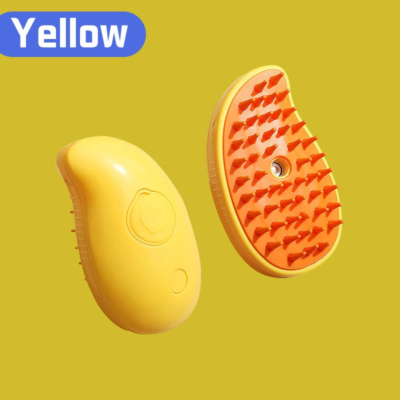 Cat & Dog Grooming Comb 3 in 1 Electric Spray Cat Hair Brushes for Massage Pet Grooming Comb Cat Steam Brush Cute Whale Shape