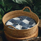 OUZEY Rattan Weaving Pet Bed – Cool, Comfortable, and Stylish