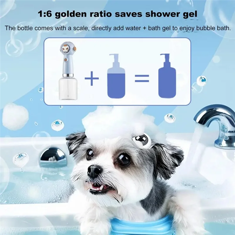 GYTB Automatic Foam Shampoo Dispenser – Electric, Rechargeable Pet Bathing Tool