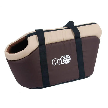 Soft-Sided Adjustable Pet Carrier Tote – Cozy Travel Companion