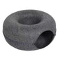 Felt Donut Cat Bed – Warm Hideaway & Interactive Tunnel for Cats