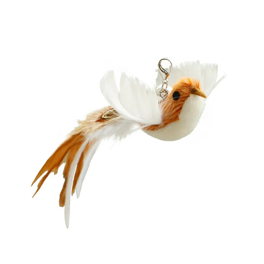 Handfree Feather Cat Wand – Interactive Hunting & Exercise Toy