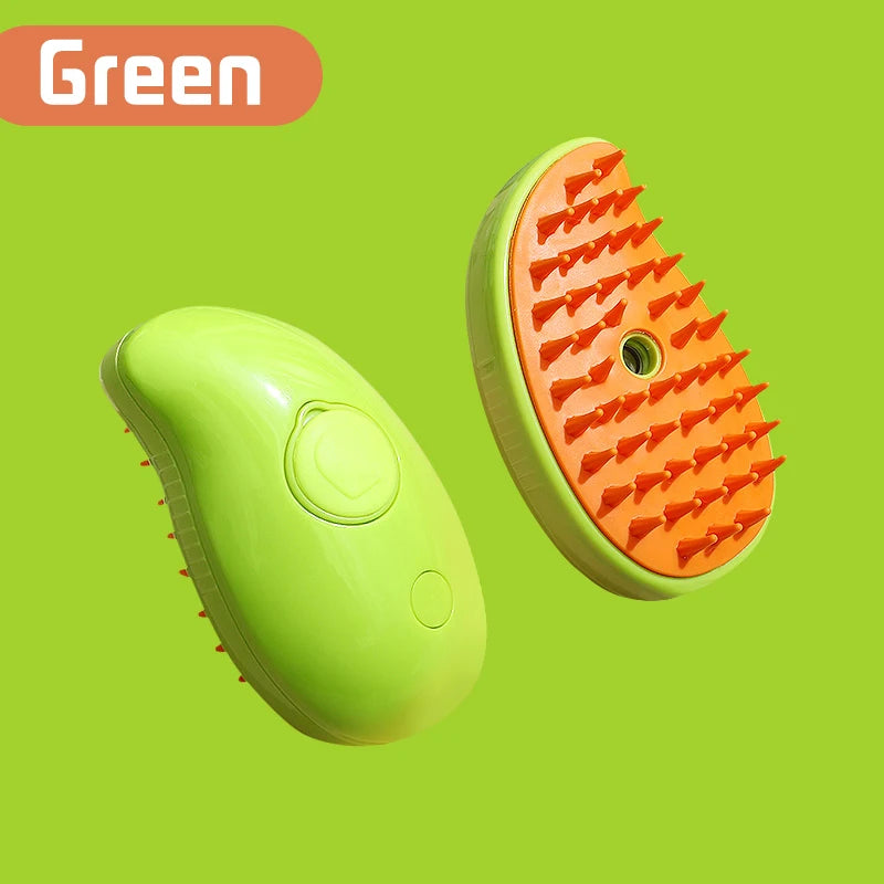 Cat & Dog Grooming Comb 3 in 1 Electric Spray Cat Hair Brushes for Massage Pet Grooming Comb Cat Steam Brush Cute Whale Shape