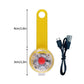 LED Pet Safety Collar Pendant – Bright, Rechargeable, and Portable