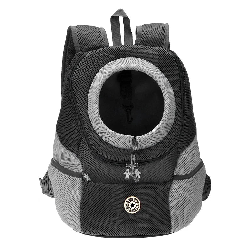 Double Shoulder Outdoor Pet Carrier Bag – Comfortable Travel for Dogs