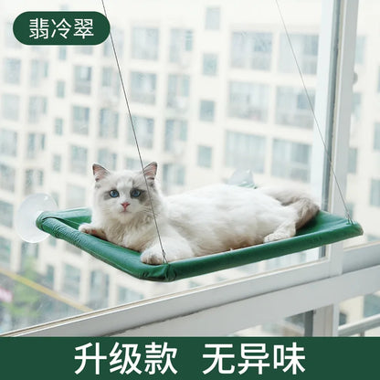 20KG Hanging Cat Hammock – Comfortable Sunny Window Seat for Cats & Kittens