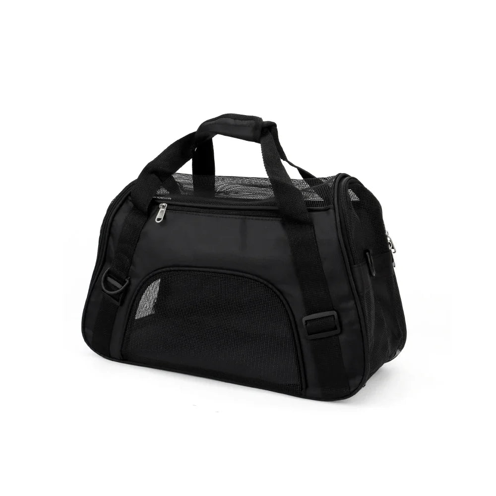 Portable Mesh Pet Carrier Bag – Comfortable Travel for Cats & Small Dogs