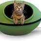 K&H Thermo-Kitty Mod Dream Pod – Heated Cat Cave Bed for Large Cats